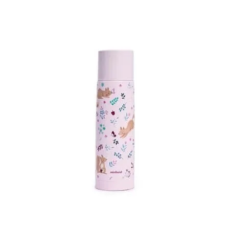 Termos Thermy, 500 ml, Roz, Squirrel, Miniland — preț și oferte