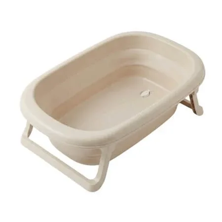 Cadita pliabila cu dop, Natural Linen, Tega Baby — preț și oferte