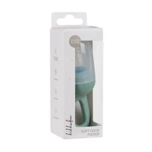 Dispozitiv din silicon pentru hranire Platinum, Sage Green, +6 luni, 1 bucata, Kikka Boo