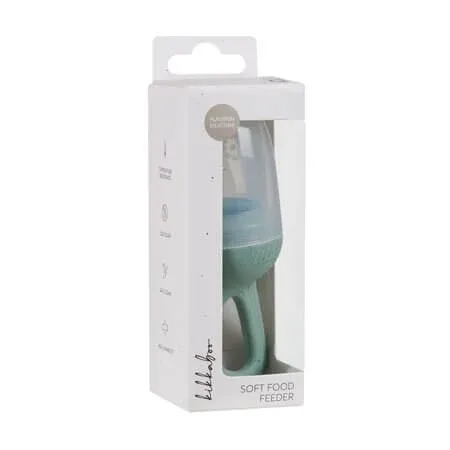 Dispozitiv din silicon pentru hranire Platinum, Sage Green, +6 luni, 1 bucata, Kikka Boo — preț și oferte