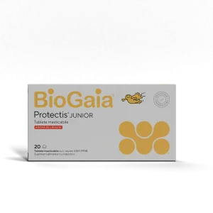 Protectis cu aroma de capsuni, Bio Gaia | 20 cpr. masticabile