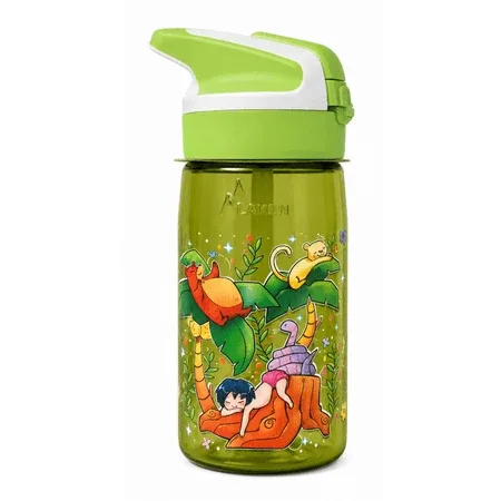 Recipient din tritan Summit cu capac cu deschidere automata Summit, Mogli, 450 ml, Laken — preț și oferte