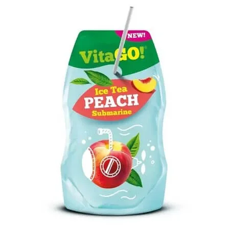 Bautura racoritoare Ice Tea, Piersica, 200 ml, VitaGo — preț și oferte