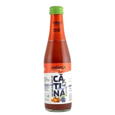 Nectar organic de catina cu afine, 250 ml, Katinola — preț și oferte