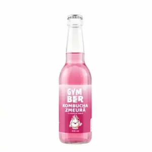 Kombucha cu aroma de zmeura, 330 ml, Rayam