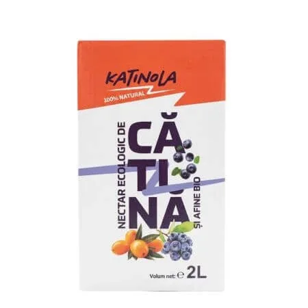 Nectar ecologic de catina si afine Bio, 2 L, Katinola — preț și oferte