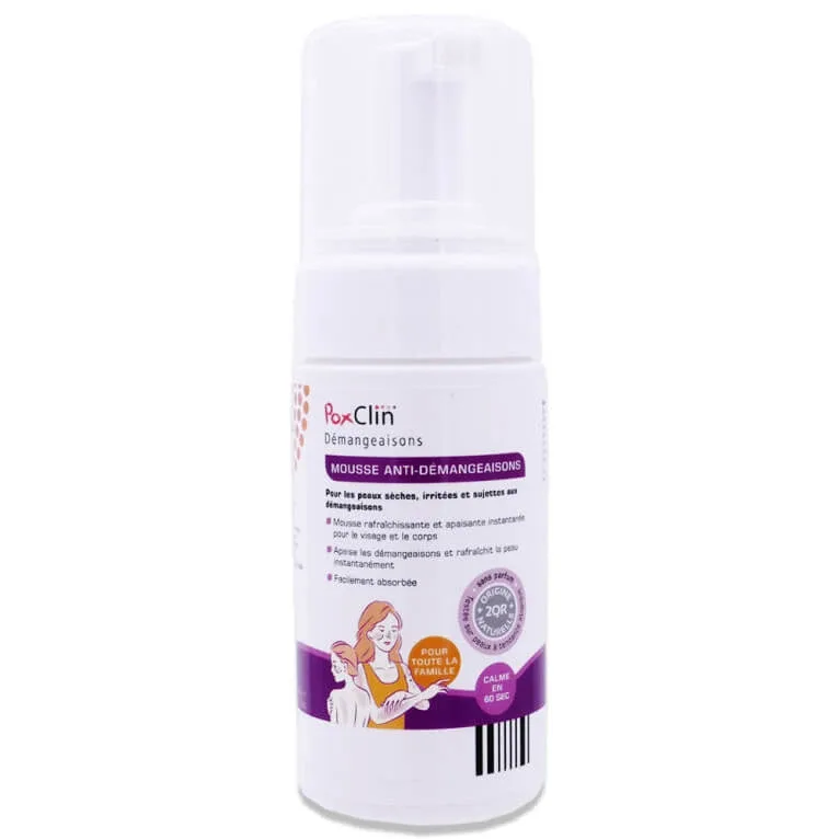 POXCLIN SPUMĂ ANTI-MÂNCĂRIME 100 ML — preț și oferte