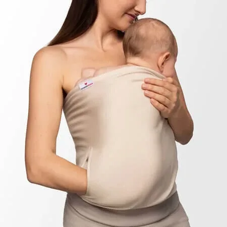 Banda textila pentru contact Skin to Skin, Bej, Wondermom — preț și oferte