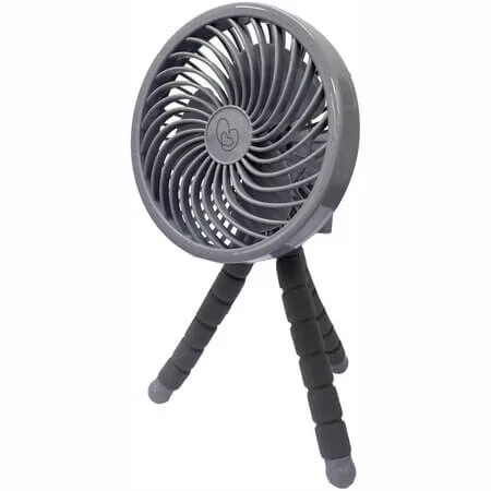 Ventilator portabil cu protectie si picioare flexibile, Gri, Dreambaby — preț și oferte