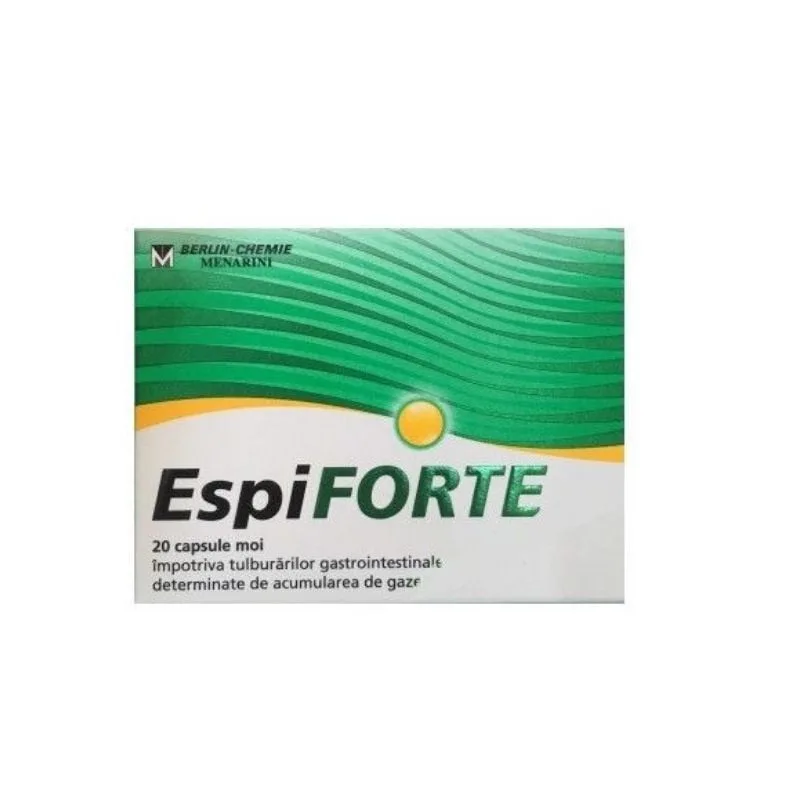 EspiForte, 140 mg, 20 capsule, Berlin-Chemie Ag BERLIN CHEMIE — preț și oferte