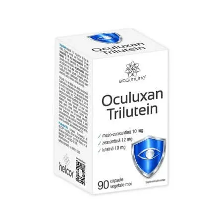 Oculuxan Trilutein, 90 capsule, Biosunline — preț și oferte