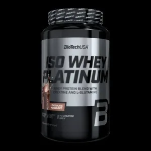 Pudra proteica Iso Whey Platinum, Chocolate, 908 g, BioTechUSA