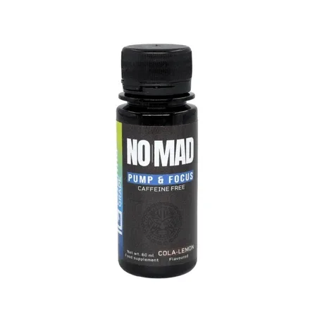 Pre-workout fara cafeina No Mad Pump & Focus Shot, Cola-Lemon, 60 ml, Pharma Grade — preț și oferte