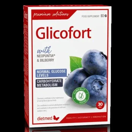 Glicofort, 60 capsule, Dietmed — preț și oferte