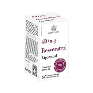 Resveratrol Lipozomal, 400 mg, 60 capsule, Biosunline