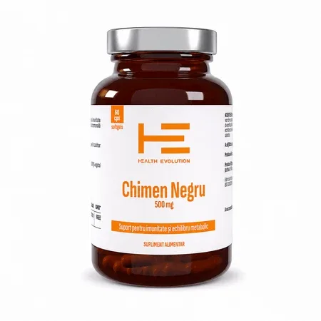 Chimen Negru, 500 mg, 60 capsule, Health Evolution — preț și oferte