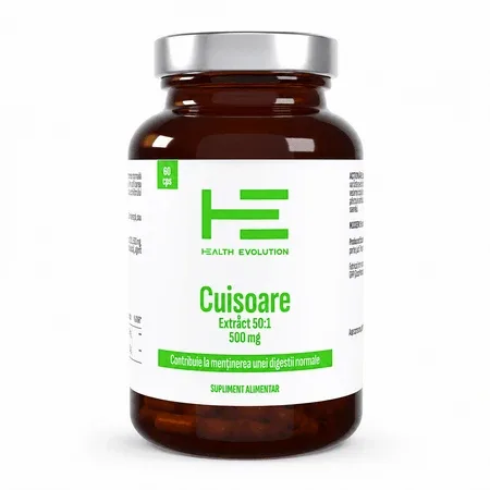 Cuisoare Extract, 500 mg, 60 capsule, Health Evolution — preț și oferte