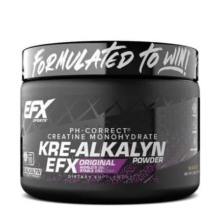Creatina Monohidrata Kre-Alkalyn, Mango, 110 g, Efx Sports — preț și oferte