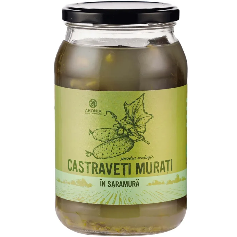 Castraveți Murați în Saramură 100% naturali și ecologici la 820g Aronia Charlottenburg — preț și oferte