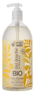 MKL Green Nature Gel de duș hidratant cu floare de portocal organic 1 L — preț și oferte