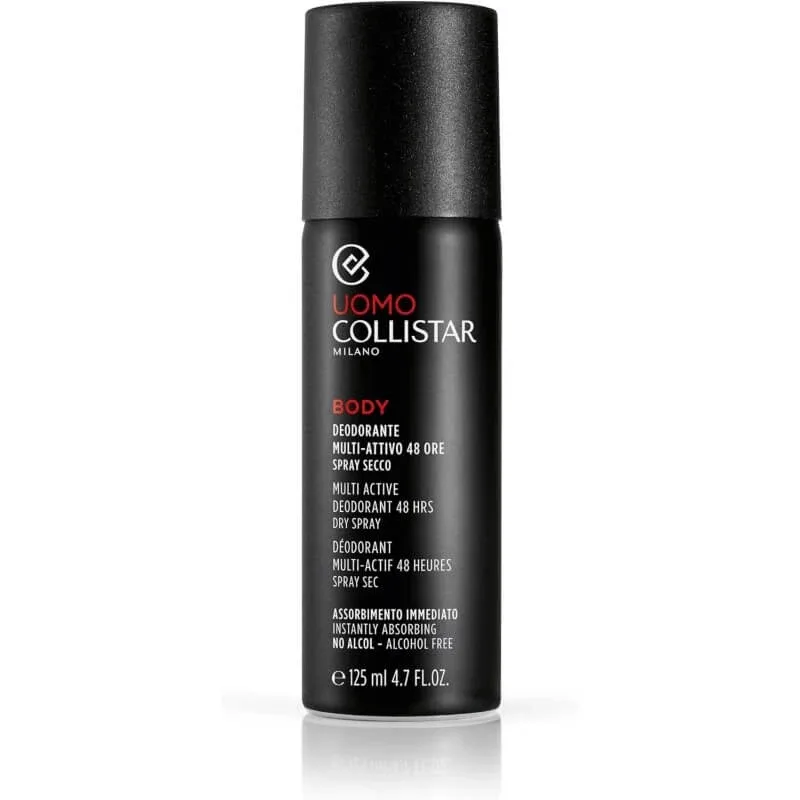 Collistar pentru bărbați, loțiune deodorantă multi-activă cu efect de 48 de ore, spray uscat, 125 ml — preț și oferte