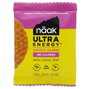 NAAK ULTRA ENERGY GAUFRE CU AROMĂ DE FRUCTE ROȘII 30G