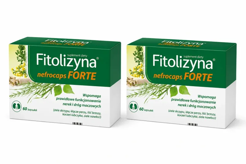 Fitolizyna Nefrocaps Forte, 2x60 capsule, Polpharma — preț și oferte