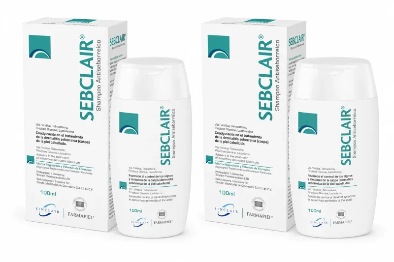 Șampon Sebclair, 2x100 ml, Alliance Pharma — preț și oferte