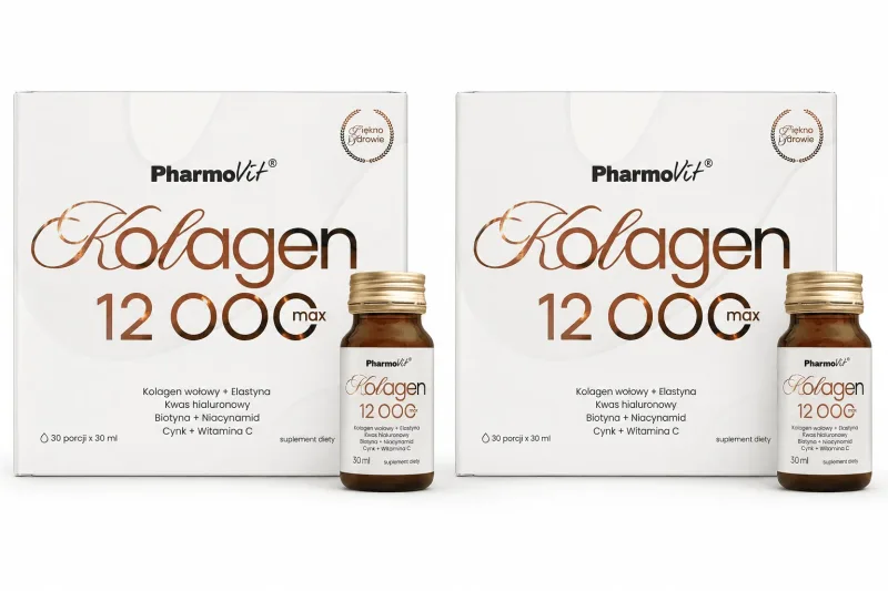 PharmoVit Colagen 12000 Max, 30 ml x 2x30 sticle — preț și oferte