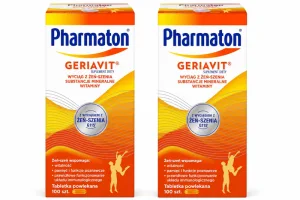 Pharmaton Geriavit, 2x100 comprimate filmate