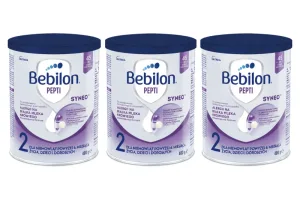 Lapte praf Aptamil Pepti 2 Syneo (Bebilon), după 6 luni, 3 x 400 g, Nutricia