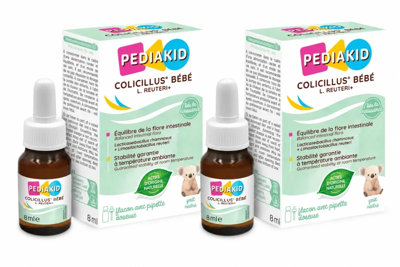 Probiotic Colicillus Bébé, 2x8 ml, Pediakid Lab. Ineldea — preț și oferte