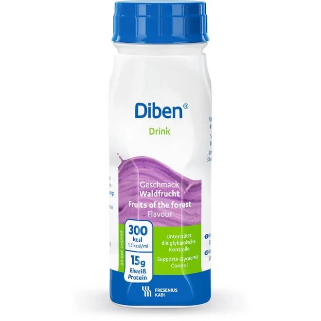  Diben băutură specială cu aromă de fructe de pădure, 4 x 200 ml, Fresenius Kabi Fresenius Kabi Germania — preț și oferte