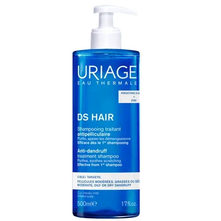 Sampon tratament anti-matreata DS Hair, 500 ml, Uriage — preț și oferte