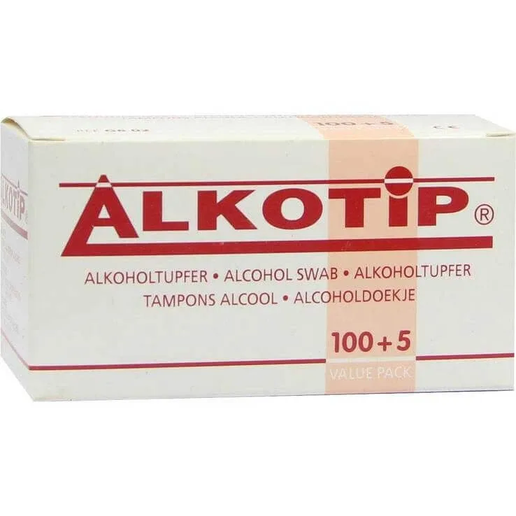 Tampoane cu alcool Alkotip, 100 de tampoane — preț și oferte