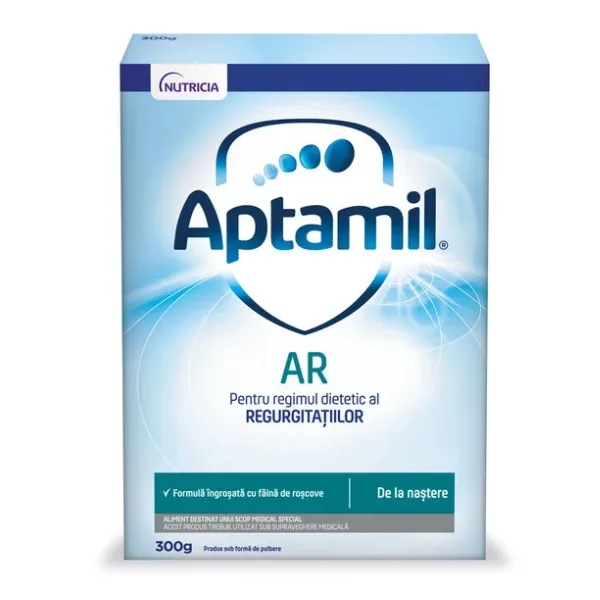 Lapte Aptamil AR anti-regurgitare, Milupa | 300 g NUTRICIA — preț și oferte