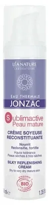 Apă termală Jonzac – Eau de Jonzac Sublimactive pentru piele matură – Cremă mătăsoasă regenerantă, ecologică, 40 ml