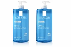 Lipikar Gel de curățare, 2x1L, pentru piele sensibilă, La Roche-Posay