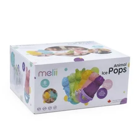 Set 6 forme de inghetata cu tava, Animale, Melii — preț și oferte