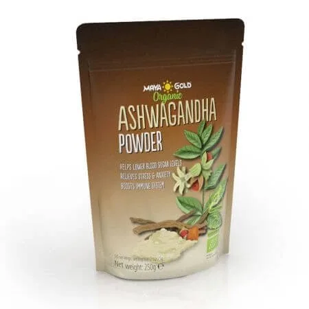 Ashwagandha pulbere Bio, 250 g, Maya Gold — preț și oferte