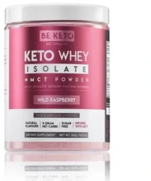 Beketo, Proteină izolată cu MCT - Zmeură sălbatică 300G