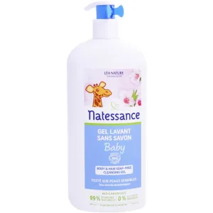 NATESSANCE BABY GEL DE CURĂȚARE FĂRĂ SĂPUN, ECOLOGIC, 500 ML