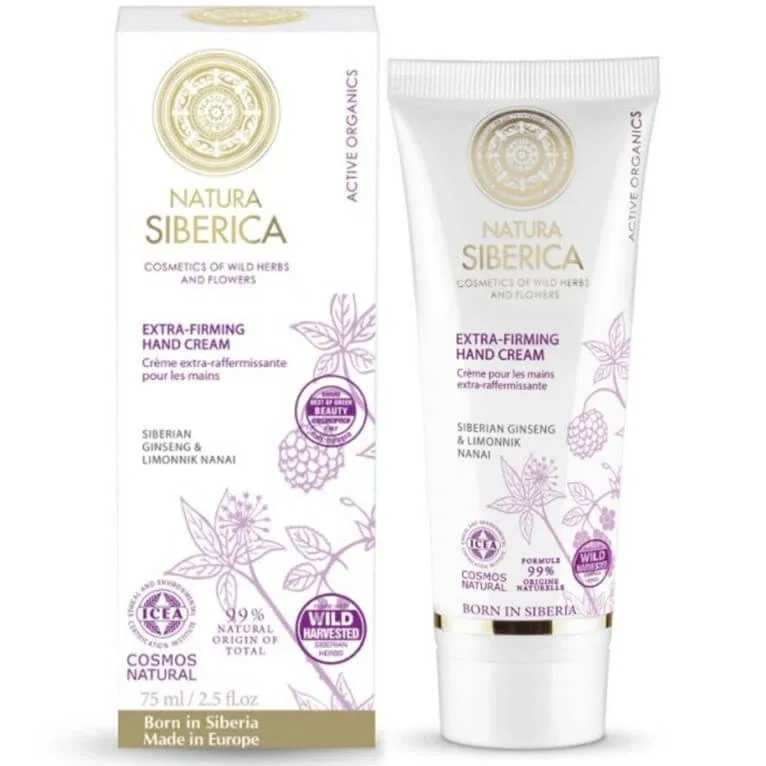 NATURA SIBERICA CREMĂ DE MÂINI RIDICĂTOARE 75 ML — preț și oferte