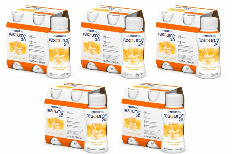 Resource 2.0 preparat nutrițional, aromă de vanilie, 20x200 ml, Nestlé — preț și oferte