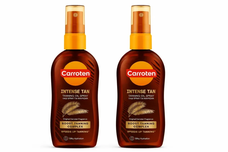 Carroten Intensive Tan Ulei de Bronzare pentru Corp Spray 2x70ml — preț și oferte