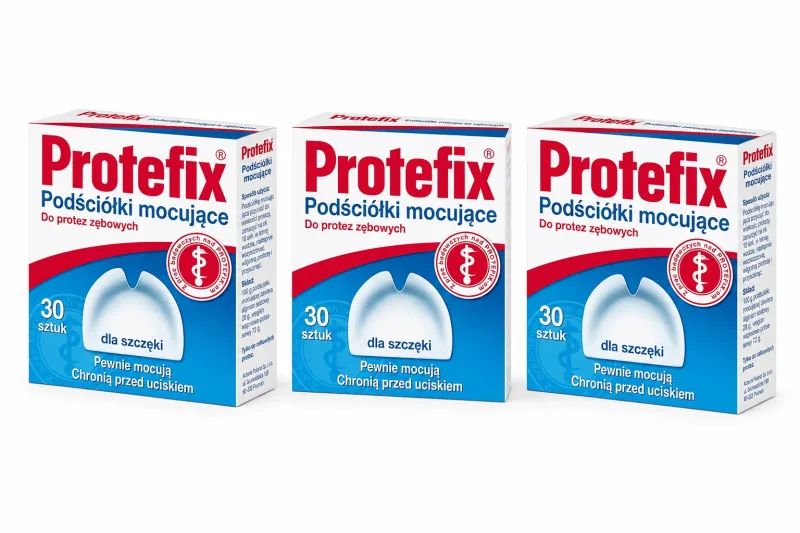 Protefix, plăcuțe de fixare pentru proteze, pentru maxilar, 3x30 bucăți — preț și oferte