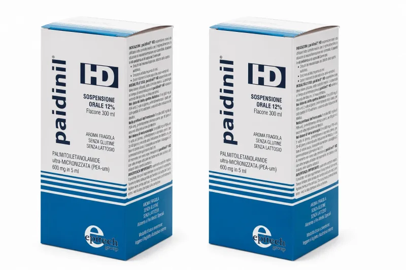 Paidinil HD suspensie orală 12%, aromă de căpșuni, 2x300 ml, Epitech — preț și oferte