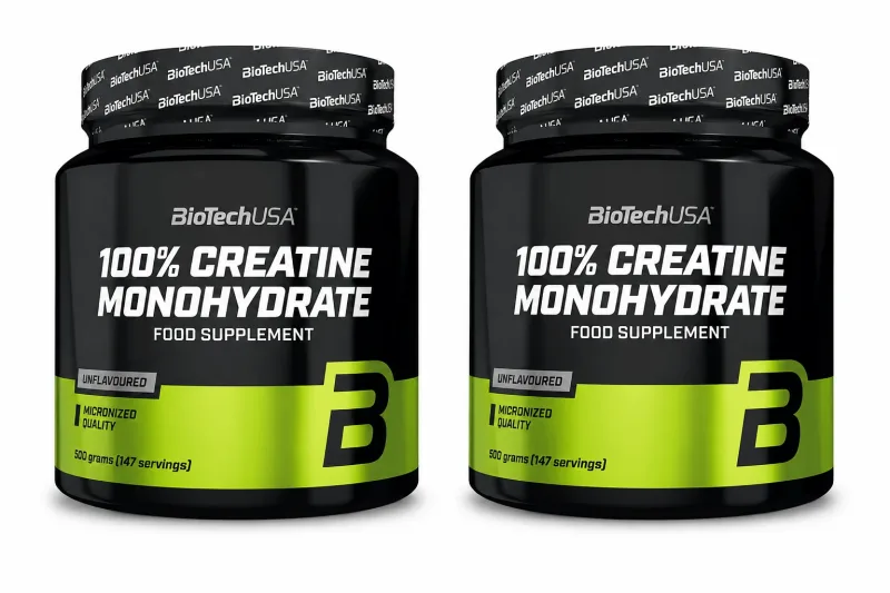 BioTech Statele Unite ale Americii Creatină monohidrat 2x500 g — preț și oferte