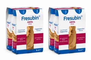 Fresubin Hepa băutură nutritivă cu aromă de cappuccino, 8x200 ml, Fresenius Kabi