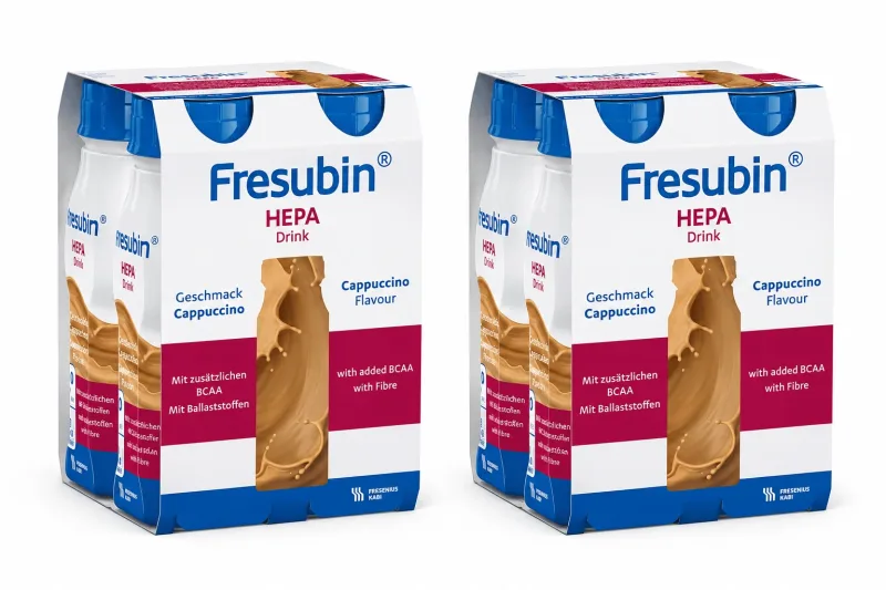 Fresubin Hepa băutură nutritivă cu aromă de cappuccino, 8x200 ml, Fresenius Kabi — preț și oferte